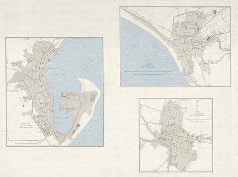 Shimizu, Numazu, Kofu and their Vicinities, Japan 1954