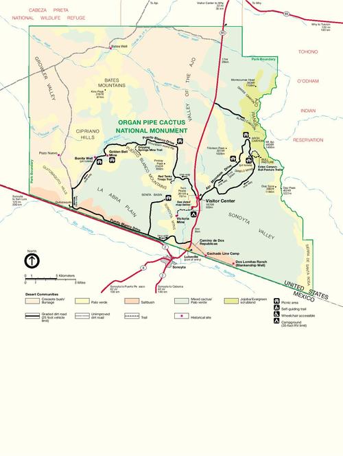 Monumento nacional Organ Pipe Cactus