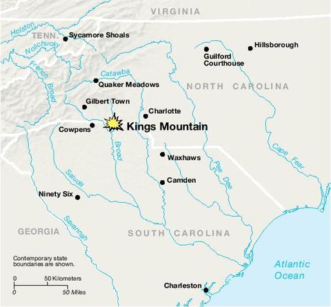 Batalla de Kings Mountain