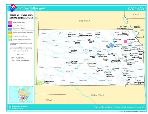 Kansas Federal Lands and Indian Reservations, United States | Gifex