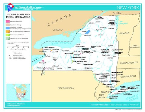 New York Federal Lands and Indian Reservations, United States  Gifex