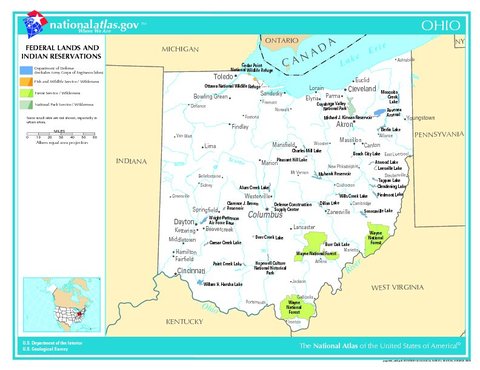 Ohio Federal Lands and Indian Reservations, United States | Gifex