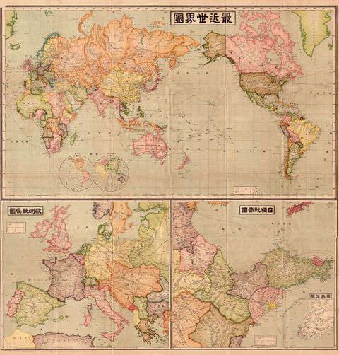 The world in 1914  