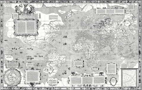 Mercator World Map 1569