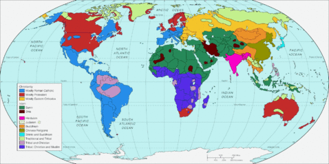 Religiones en el Mundo