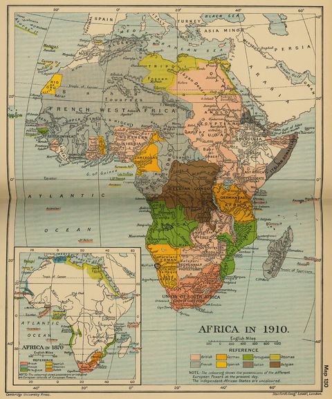 Africa in 1910