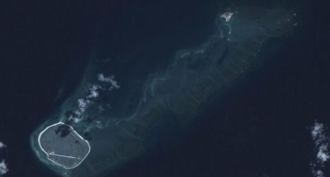 Mapa Satelital de las Islas Gloriosas