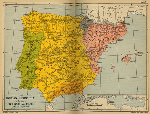 The Iberian Peninsula at the time of Ferdinand and Isabel