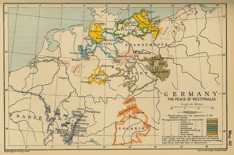 Alemania: La Paz de Westfalia 1648