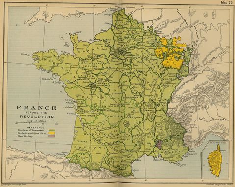 France before the Revolution of 1789