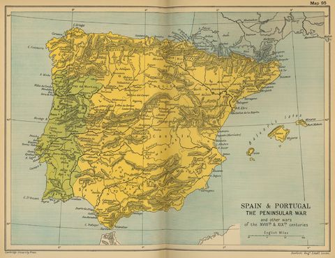 Spain and Portugal the Peninsular war