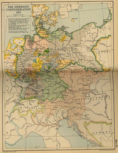 The German Confederation 1815