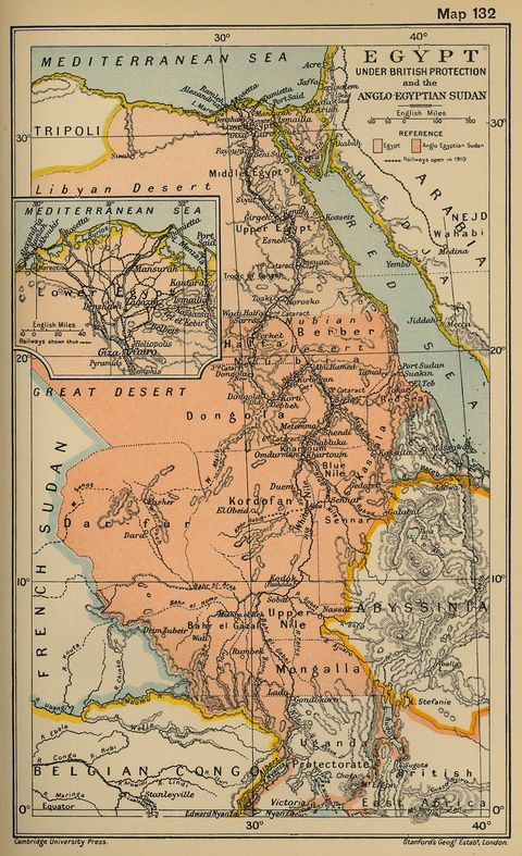 Egipto bajo la protección británica y el Sudán anglo-egipcio