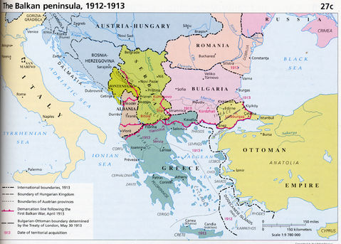 The Balkans 1913