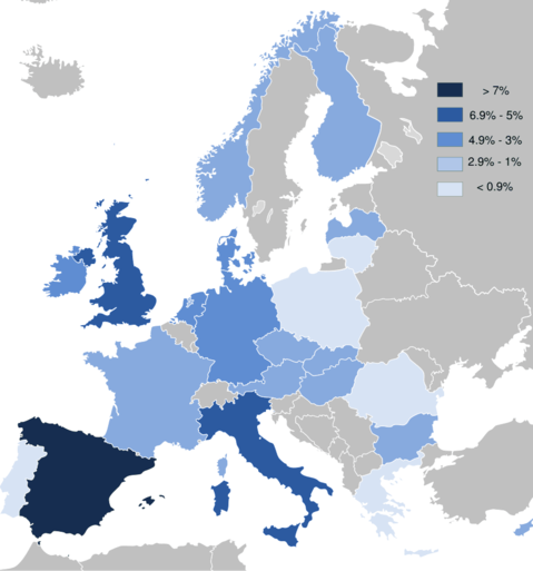 Cocaine use among adults in Europe