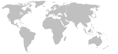 World blank map