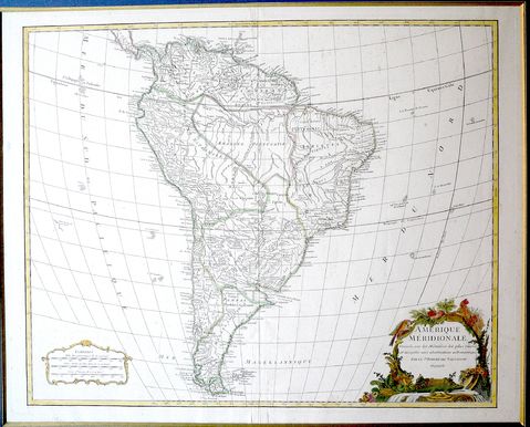 América Meridional 1750