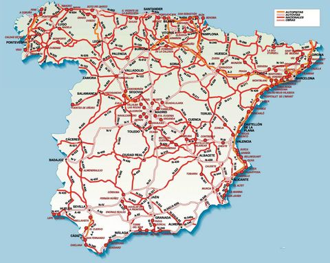 Spain road map