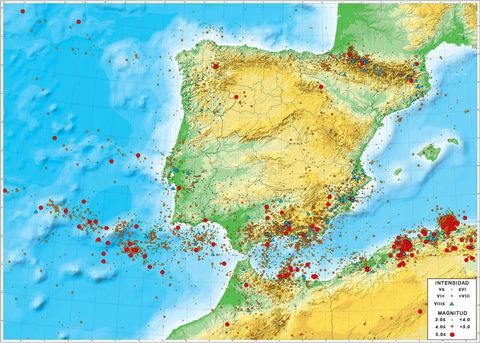 Seismicity of Spain and Portugal