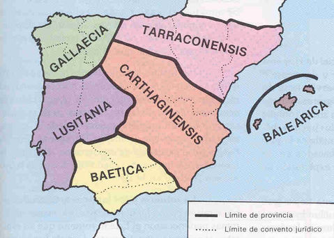 Hispania provincial division under Diocletian