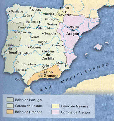 The Reconquista of the Iberian Peninsula mid-13th century