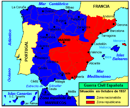 Spanish Civil War October 1936