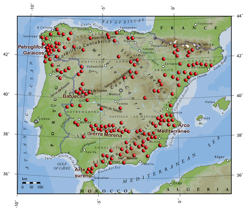 Iberian schematic art