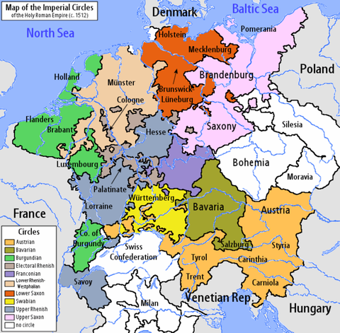 Holy Roman Empire 1512