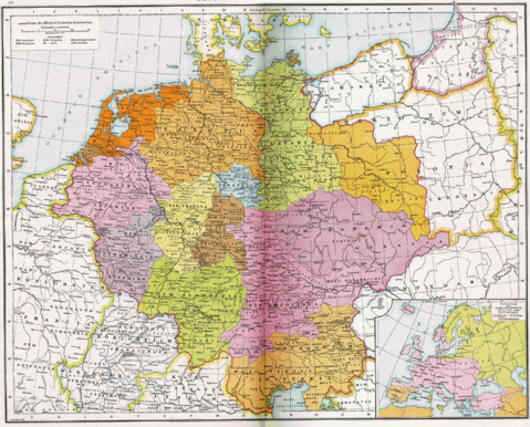 The Holy Roman Empire around 1000