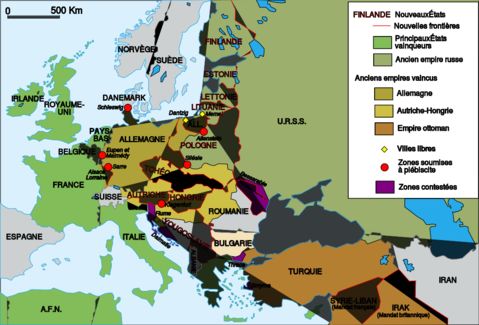 Map Of Europe Interwar Period - United States Map