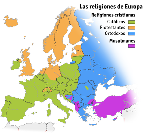 The Religions In Europe Gifex   The Religions In Europe 