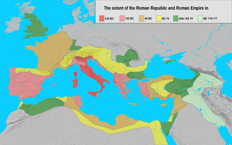 Expansión del Imperio Romano