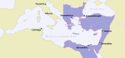 Eastern Roman Empire in 480