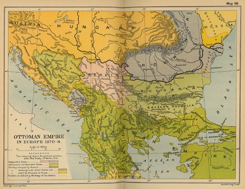 El Imperio Otomano en Europa 1870-1878