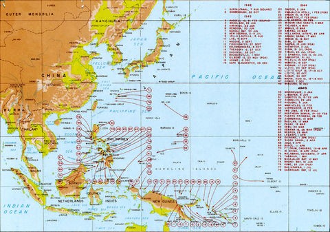 La Segunda Guerra Mundial en el Pacífico 1942-1945