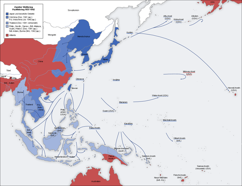 La Segunda Guerra Mundial en el Pacífico 1937-1942