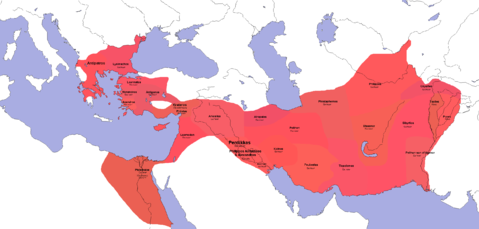 Satrapies in the Macedonian Empire 323 BC