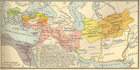 Kingdoms of the Diadochi 200 BC