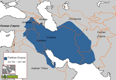 El Imperio Parto o Arsácida 248–224 aC