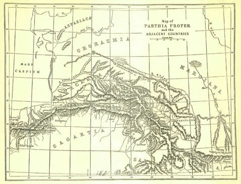 Map of Parthia