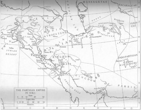 The Arsacid or Parthian Empire 51 BC