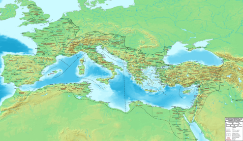 The Roman Empire ca. 400 AD