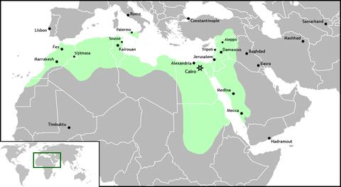 El Imperio Fatimí o Califato Fatimí 909-1171