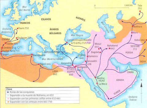 The Great Islamic Conquests 632-750