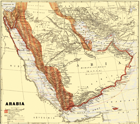 Arabia about 1900