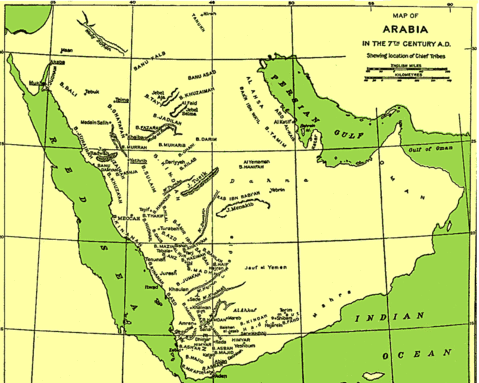 Arabia en el siglo VII