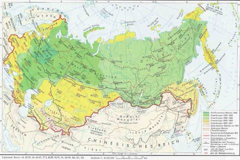 The Rise of Russia 1462-1917