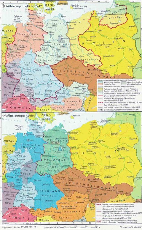 Central Europe after 1945