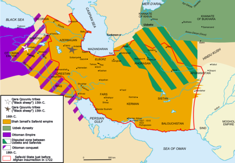 The Safavid Empire or Safavid Dynasty 1501-1722