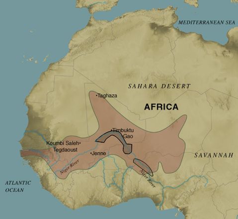 The Songhai Empire C. 1375-1591 | Gifex